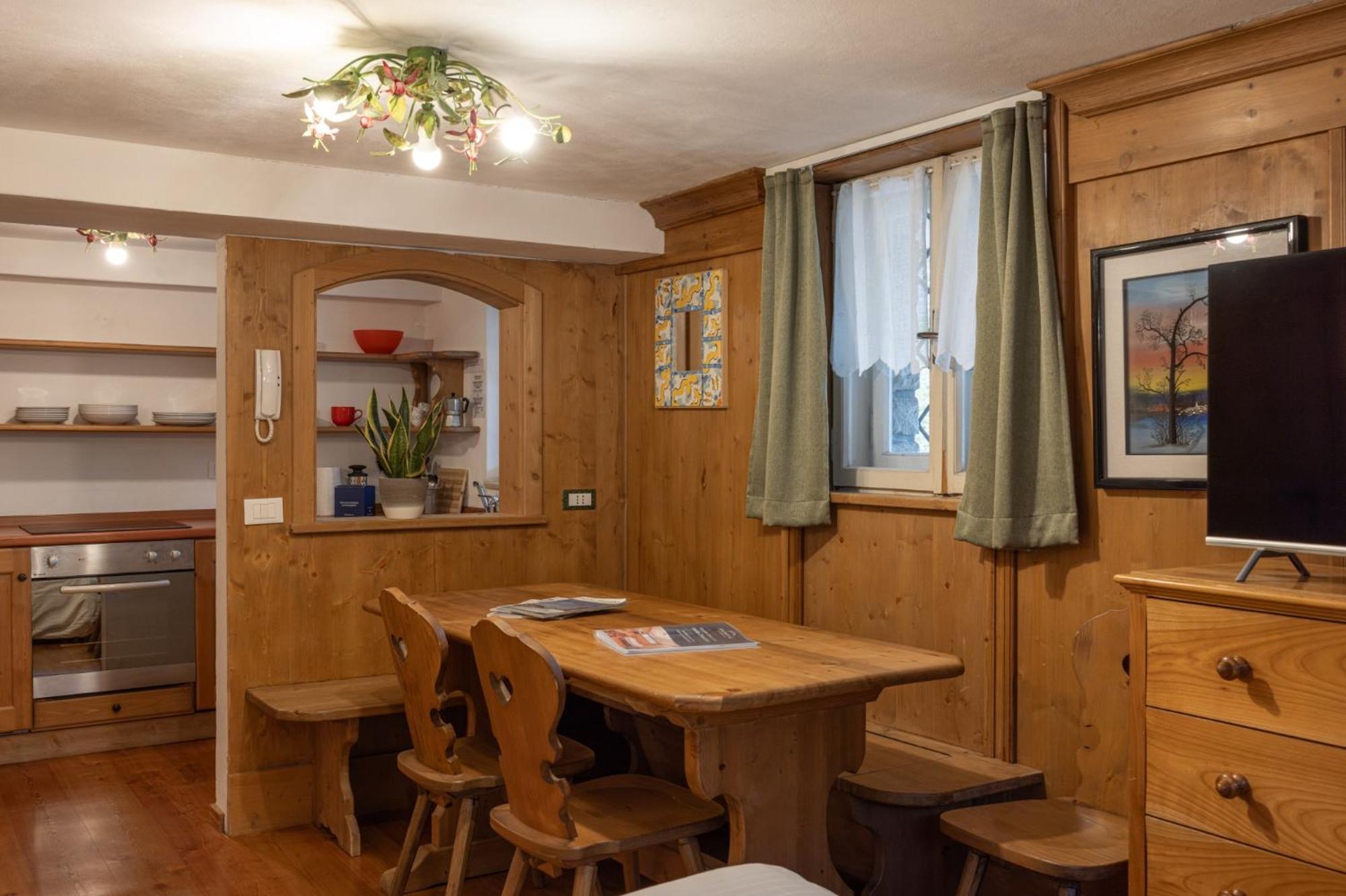 Faloria Studio Apartment Cortina d'Ampezzo Bagian luar foto
